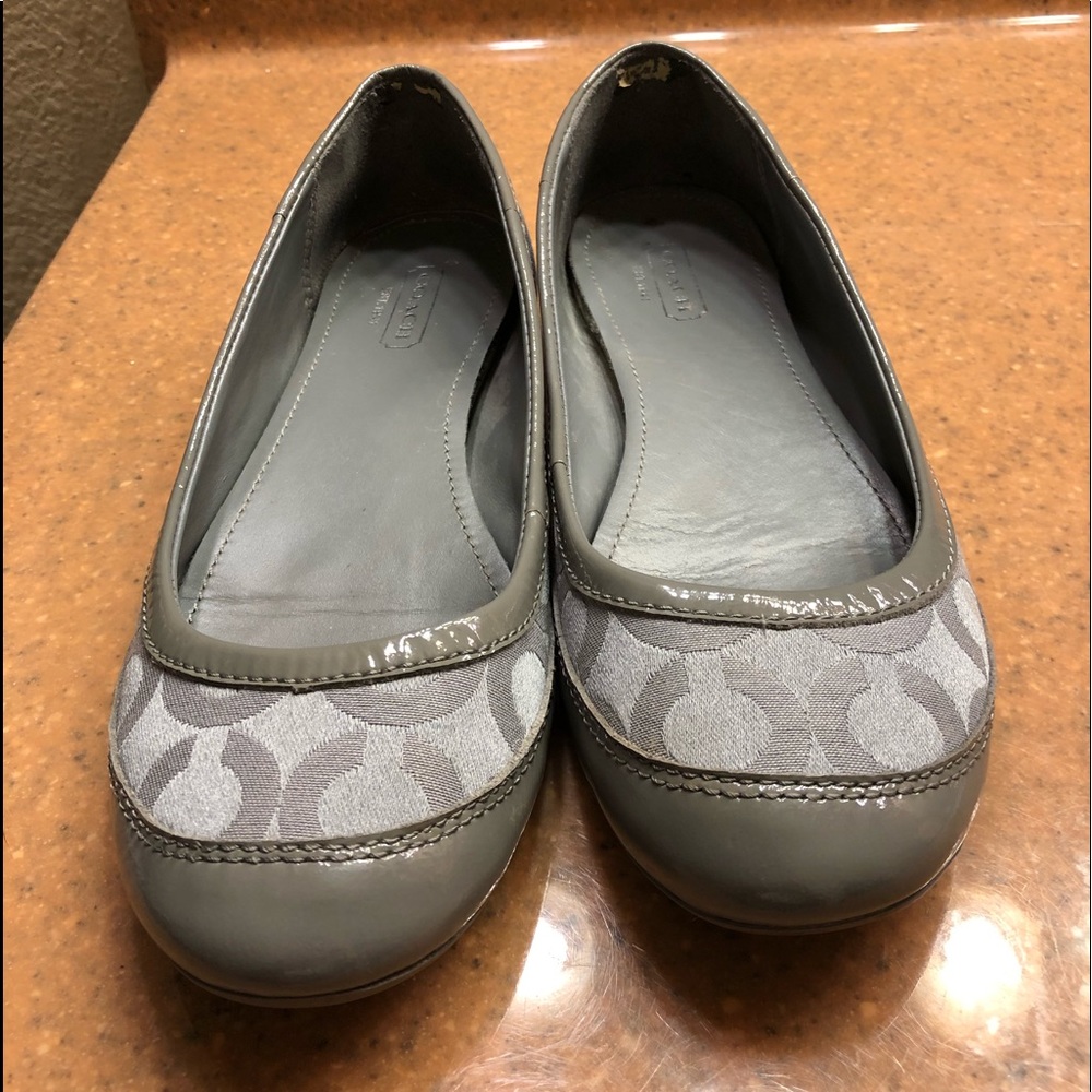 Coach ballerina flats